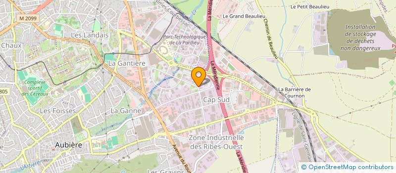 localisation de l'entreprise ILOT INVEST  CLERMONT-FERRAND