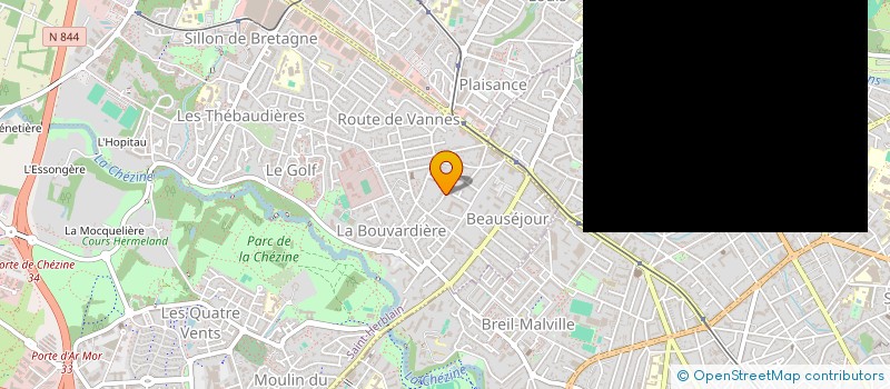 localisation de l'entreprise ILOT JEANNE BERNARD à SAINT-HERBLAIN