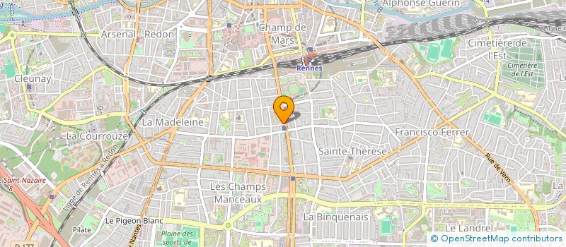 localisation de l'entreprise ILOT POSSIBLE à RENNES