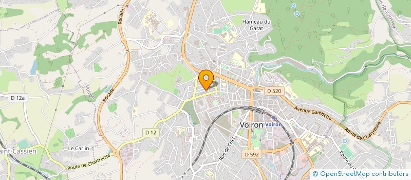 localisation de l'entreprise ILOT SENIORS à VOIRON