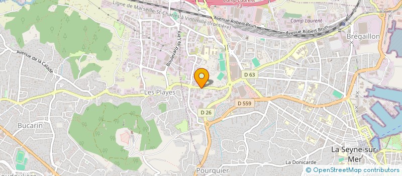 localisation de l'entreprise ILOT SERVICES  LA SEYNE-SUR-MER