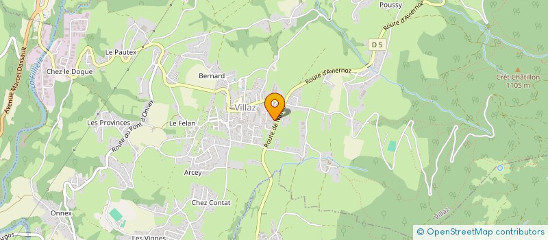 localisation de l'entreprise ILOTHAIS  VILLAZ