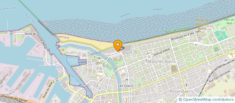 localisation de l'entreprise ILOTSBLEUS à DUNKERQUE