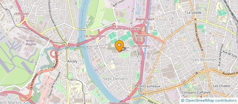 localisation de l'entreprise ILOVEA  TOULOUSE