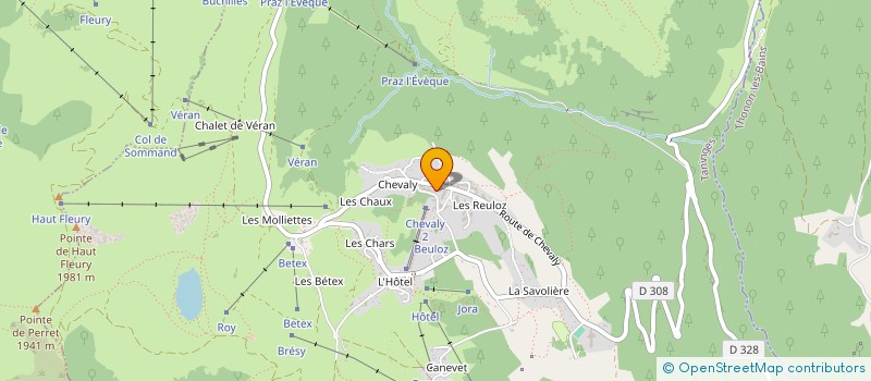 localisation de l'entreprise ILOVEPINOT  TANINGES