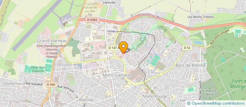 localisation de l'entreprise ILOWEB à LE HAVRE