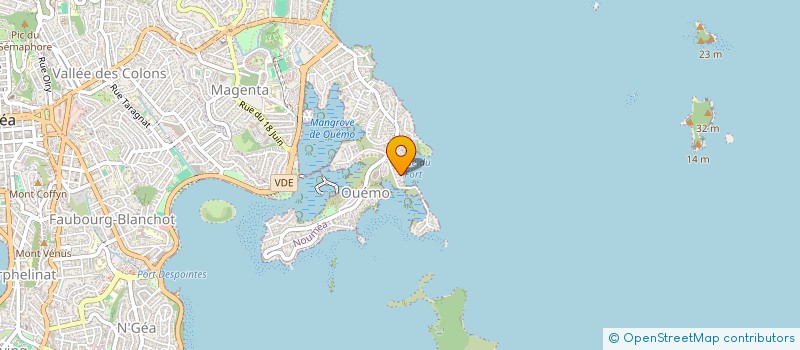 localisation de l'entreprise ILOWEN  NOUMEA