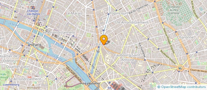localisation de l'entreprise ILP à PARIS