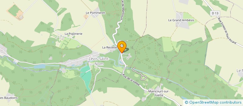 localisation de l'entreprise ILP CONSULT  LEVIS-SAINT-NOM