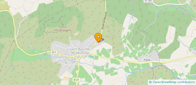 localisation de l'entreprise ILPRA FRANCE  SAINT-BAUZILLE-DE-MONTMEL