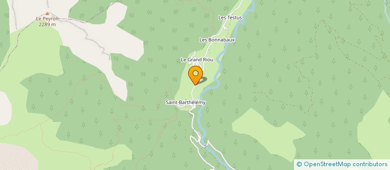 localisation de l'entreprise ILS  UBAYE-SERRE-PONCON