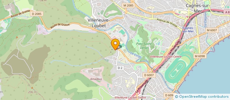 localisation de l'entreprise ILS PROGRESS à VILLENEUVE-LOUBET