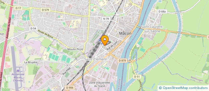 localisation de l'entreprise ILS SCENENT à MACON