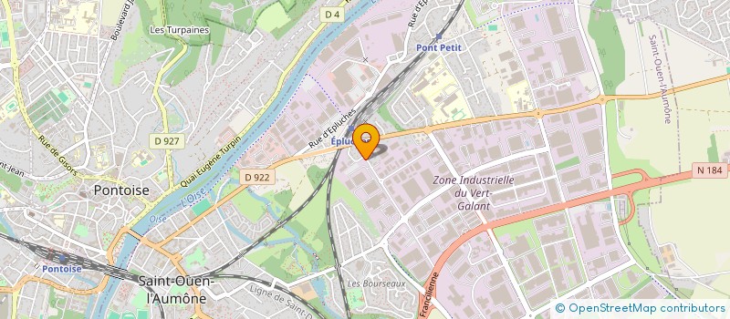 localisation de l'entreprise ILSA DIAGNOSTICS à SAINT-OUEN-L'AUMONE