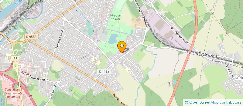 localisation de l'entreprise ILSE  YUTZ