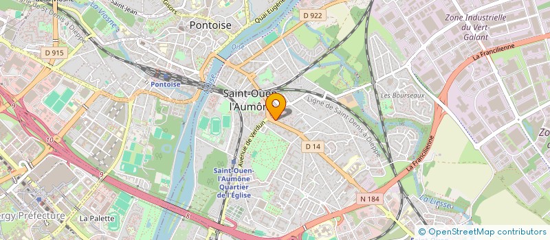 localisation de l'entreprise ILSYNA  SAINT-OUEN-L'AUMONE