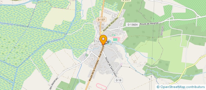 localisation de l'entreprise ILT SERVICES HAUTE GIRONDE  ETAULIERS