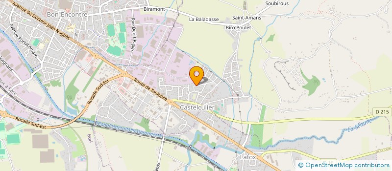 localisation de l'entreprise ILTEC SUD-OUEST à CASTELCULIER