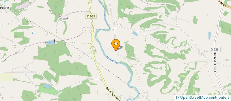 localisation de l'entreprise ILTIS HUBERT  BIRAN