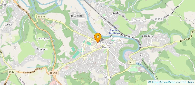 localisation de l'entreprise ILUNA & CO  CAMBO-LES-BAINS