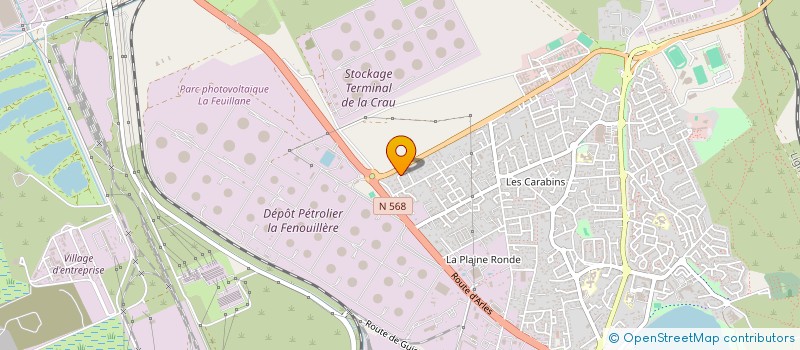 localisation de l'entreprise ILV  FOS-SUR-MER