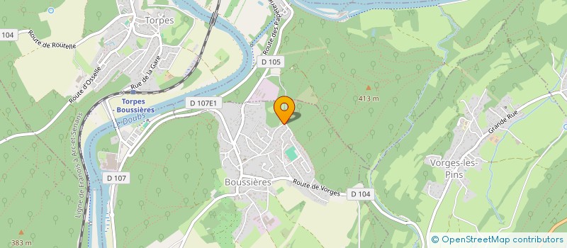 localisation de l'entreprise ILV DISTRIBUTION  BOUSSIERES