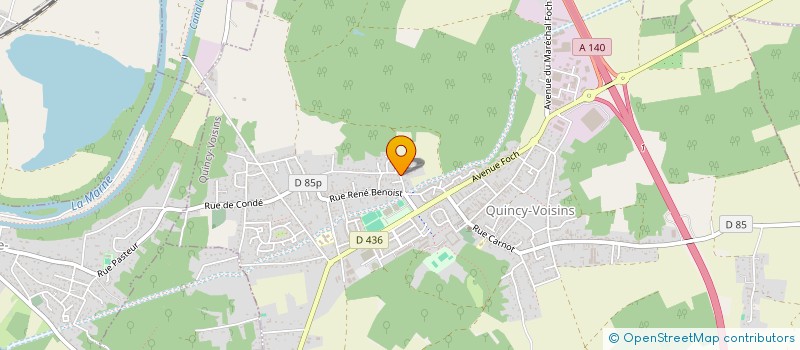 localisation de l'entreprise ILWAG PRODUCTION  QUINCY-VOISINS