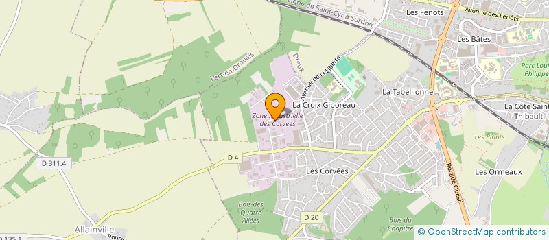 localisation de l'entreprise ILY AUTOS à VERNOUILLET