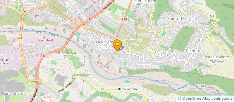 localisation de l'entreprise ILY BTP à LA POSSESSION