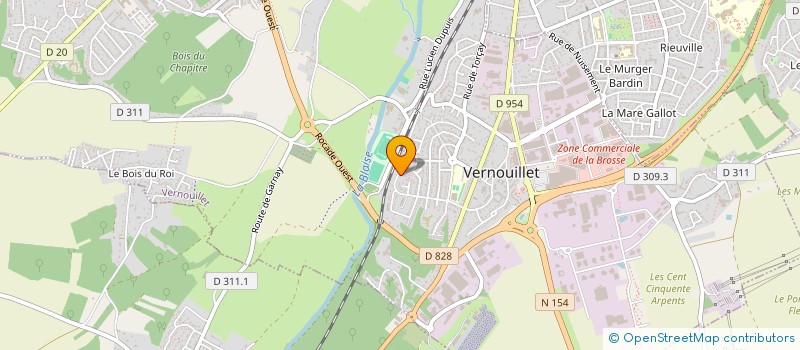 localisation de l'entreprise ILY IMMO à VERNOUILLET