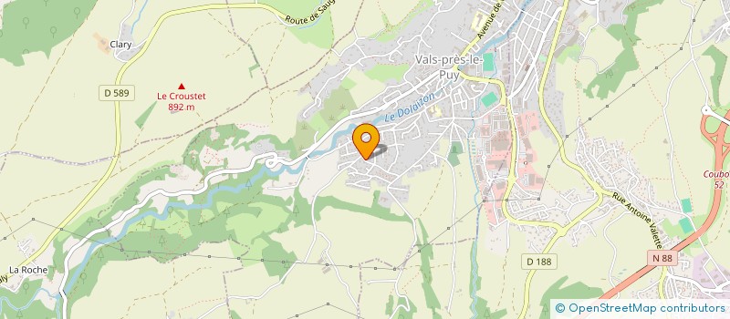 localisation de l'entreprise ILYA  LE PUY-EN-VELAY