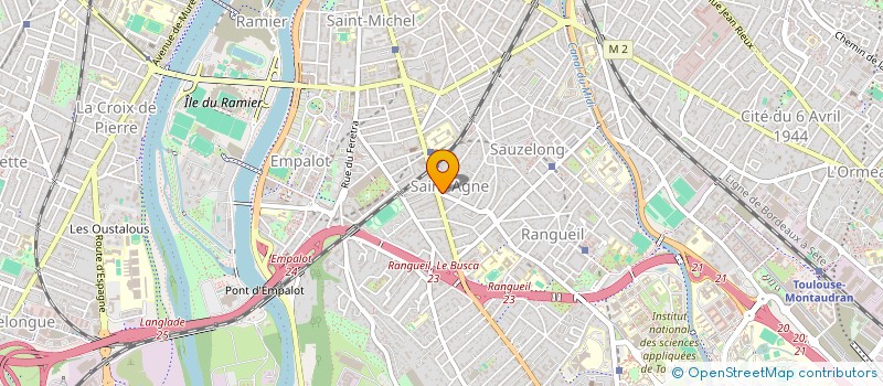 localisation de l'entreprise ILYA à TOULOUSE
