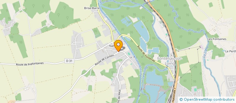 localisation de l'entreprise ILYAD à FERRIERES-EN-GATINAIS