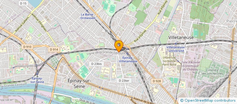 localisation de l'entreprise ILYAN à EPINAY-SUR-SEINE