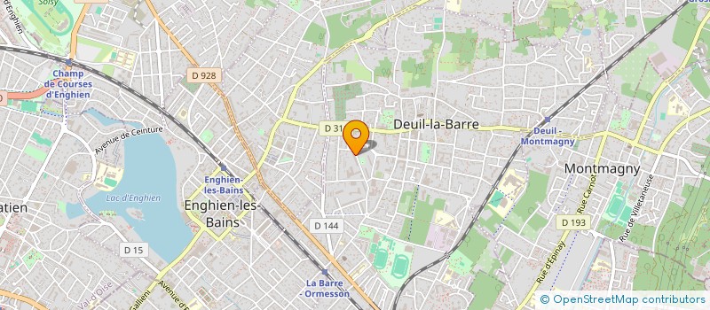 localisation de l'entreprise ILYAN CONSULTING à DEUIL-LA-BARRE