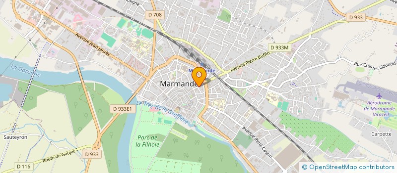 localisation de l'entreprise ILYANA  MARMANDE