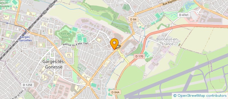 localisation de l'entreprise ILYANISS  GARGES-LES-GONESSE