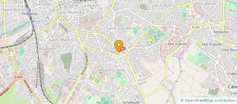 localisation de l'entreprise ILYANS SERVICES  PERPIGNAN