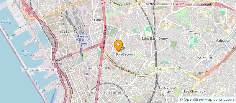 localisation de l'entreprise ILYAS MARBRERIE à MARSEILLE