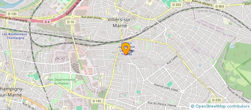 localisation de l'entreprise ILYAXE CONSULTING à VILLIERS-SUR-MARNE