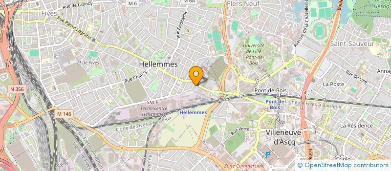 localisation de l'entreprise ILYENA LAMBERSART à LILLE