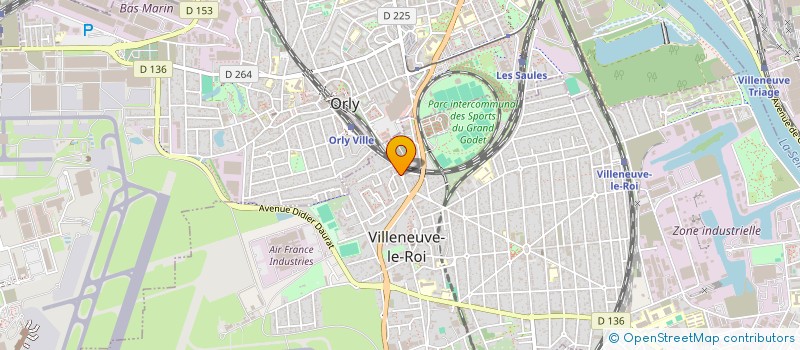 localisation de l'entreprise ILYES 94 à VILLENEUVE-LE-ROI