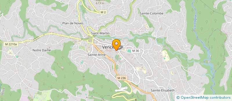 localisation de l'entreprise ILYES BAT  VENCE