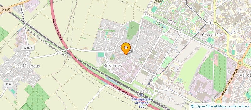 localisation de l'entreprise ILYES IMMO  BEZANNES