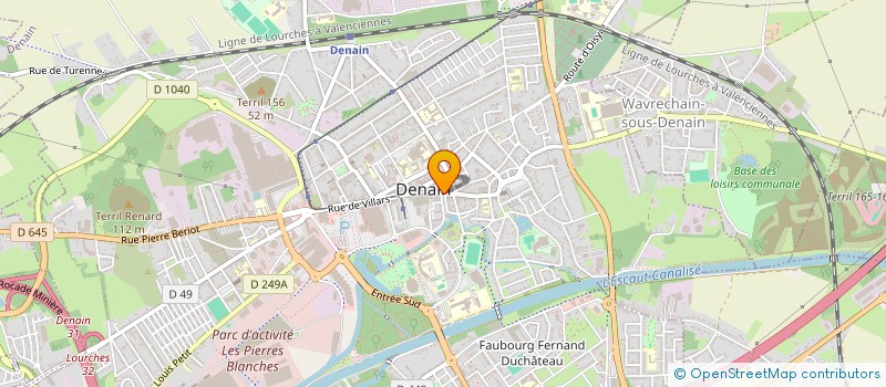 localisation de l'entreprise ILYES LE TRANSPORTEUR  DENAIN