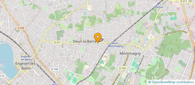 localisation de l'entreprise ILYO EVENT CONSEILS  DEUIL-LA-BARRE