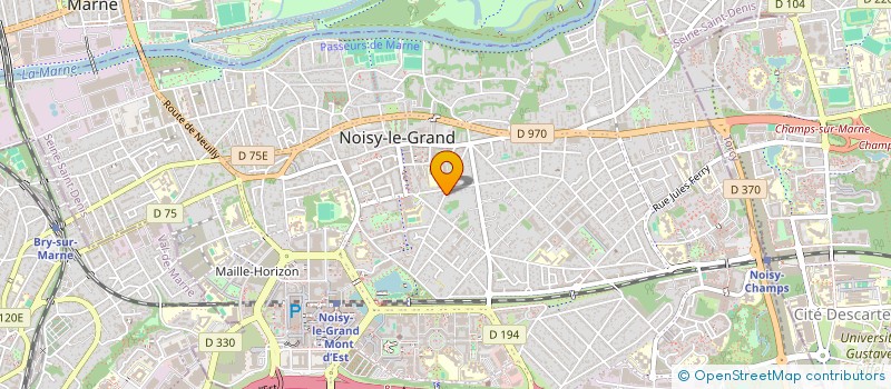 localisation de l'entreprise ILYS CONSULTING  NOISY-LE-GRAND
