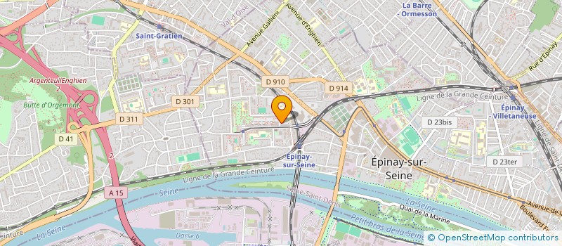 localisation de l'entreprise IM 144 à EPINAY-SUR-SEINE