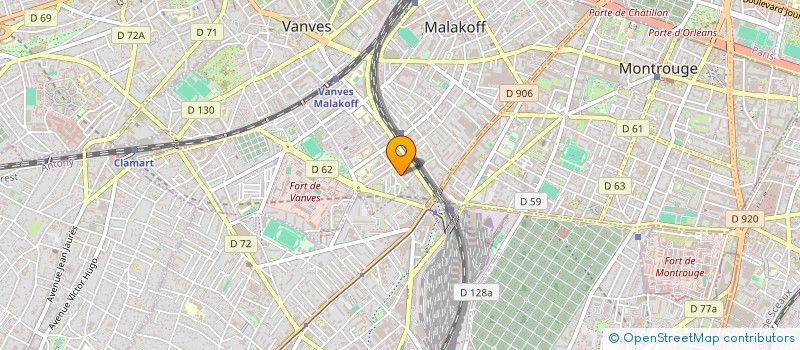 localisation de l'entreprise IM  MALAKOFF