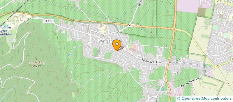 localisation de l'entreprise IM BUSINESS  WINTZENHEIM